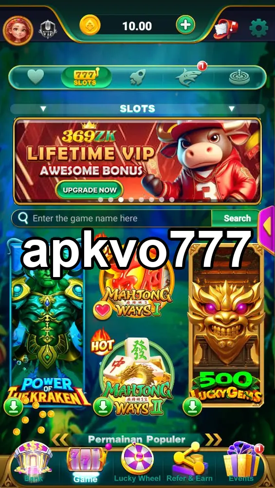 apkvo777 Tangkapan Layar Resmi APK